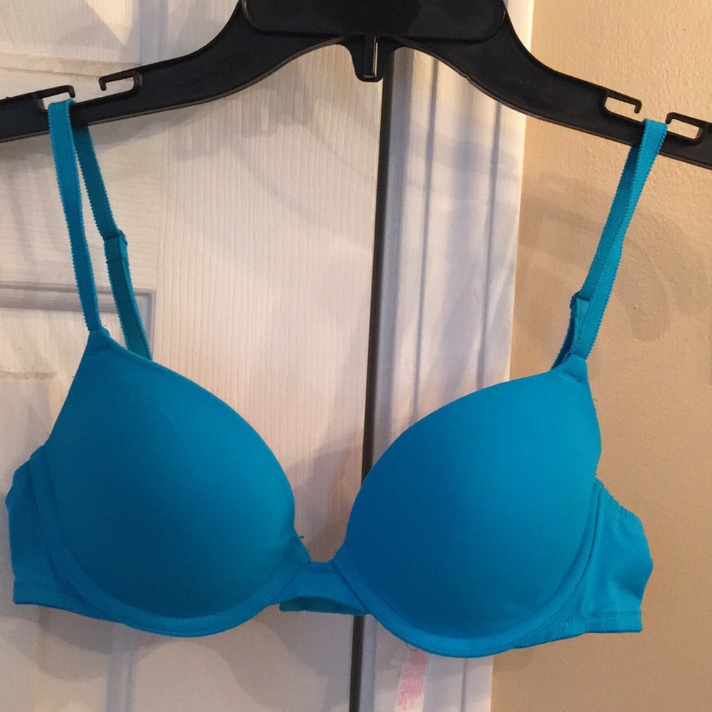 Pink bra